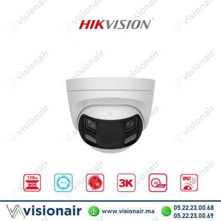 Caméra HIKVISION 3K IP67 Panoramic DS-2CE72KF3TP-DLS | VISIONAIR Maroc