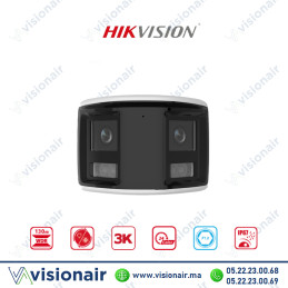 Caméra HIKVISION Bullet 3K IP67 Panoramic Smart Hybrid Light ColorVu audio micro DS-2CE12KF3TP-DLS Casablanca Maroc