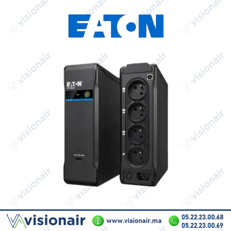 Onduleur Eaton Ellipse 3P 900VA 540W USB FR 3P900UF | VISIONAIR Maroc