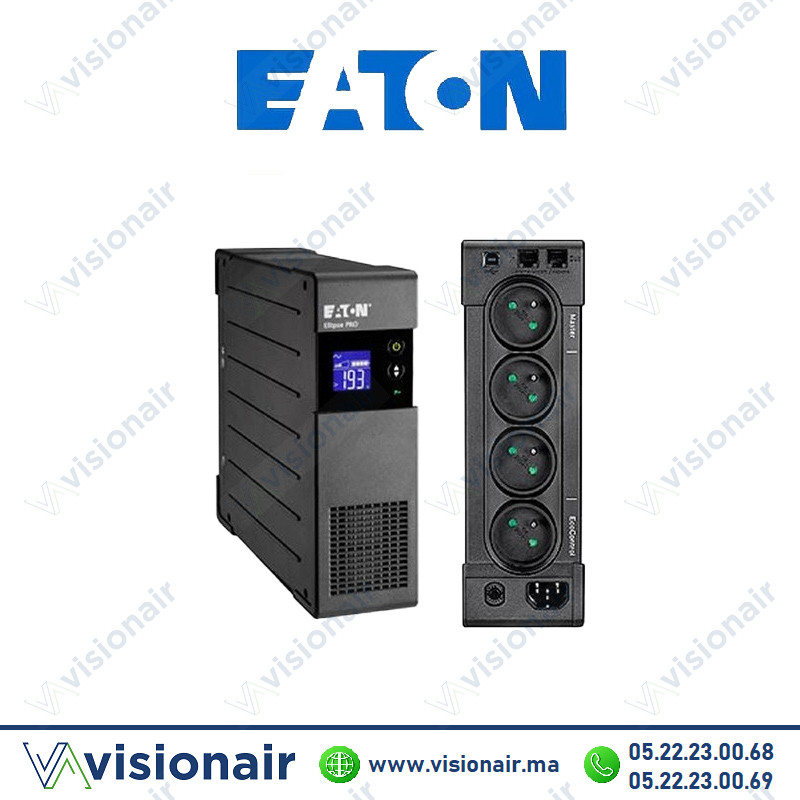 Onduleur EATON ELLIPSE PRO 850VA 510W ELP850FR Casablanca Maroc