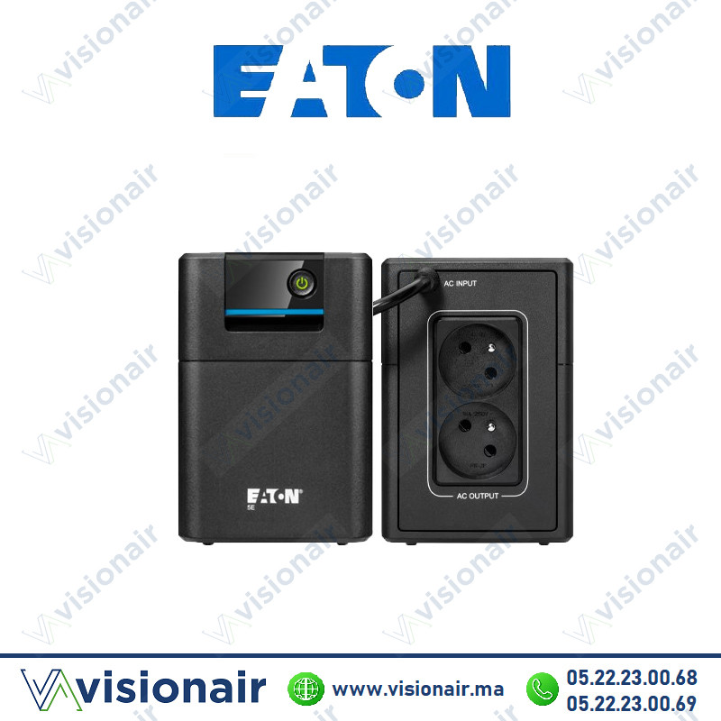 Onduleur Eaton 5E Gen2 700VA 360W FR 5E700F Casablanca Maroc
