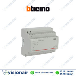 Alimentation modulaire BTICINO MyHome BUS SCS 110V~ à 240V~ sortie 27V 1,2A BTE56 Casablanca Maroc