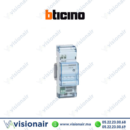Interface modulaire BTICINO MyHome BUS-BUS pour extension d'installation BTF422 Casablanca Maroc