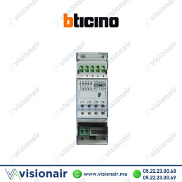 Actionneur modulaire BTICINO MyHome 4 relais indépendants gestion de température BTF430-4 Casablanca Maroc