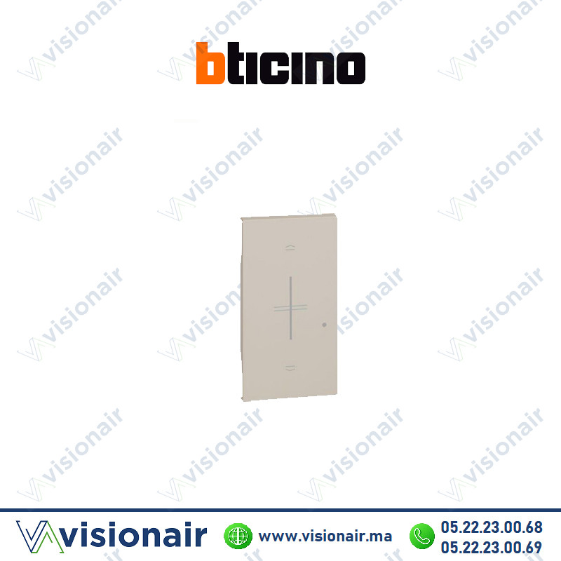 Enjoliveur volet roulant BTICINO K4027C 2M Sable BTKM32M2 Casablanca Maroc
