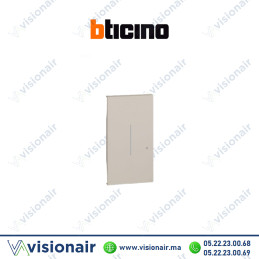 Enjoliveur commande BTICINO Living Now sans fils d'éclairage et prise 2M Sable BTKM42M2 Casablanca Maroc