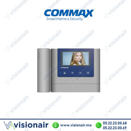 Moniteur vidéophone COMMAX Ecran TFT LCD 4,3" Gris CAV-43MHG Casablanca Maroc