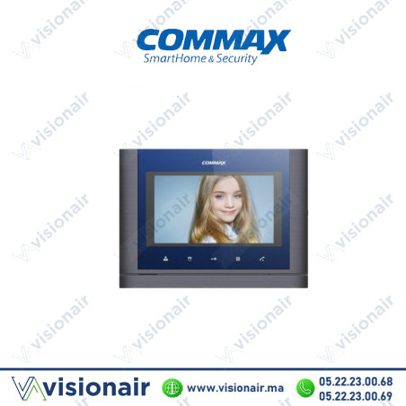 Moniteur vidéophone COMMAX Ecran TFT LCD 7" CAV-70MG2SILVERF Casablanca Maroc