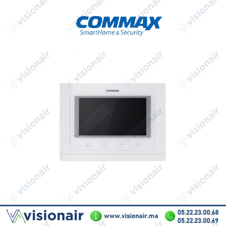 Moniteur vidéophone COMMAX Ecran TFT LCD 7" CAV-70MG2BL Casablanca Maroc