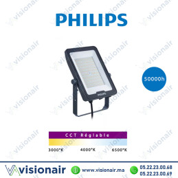Projecteur LED Philips 100W BVP158 LED120/WW_NW_CW SWB GM CCT Casablanca Maroc