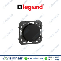 Interrupteur Legrand Dooxie va et vient Noir mat 600201 Casablanca Maroc