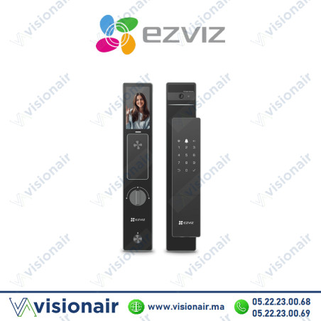 Serrure connectée Wi-Fi Ezviz avec caméra CS-DL50FVS Casablanca Maroc