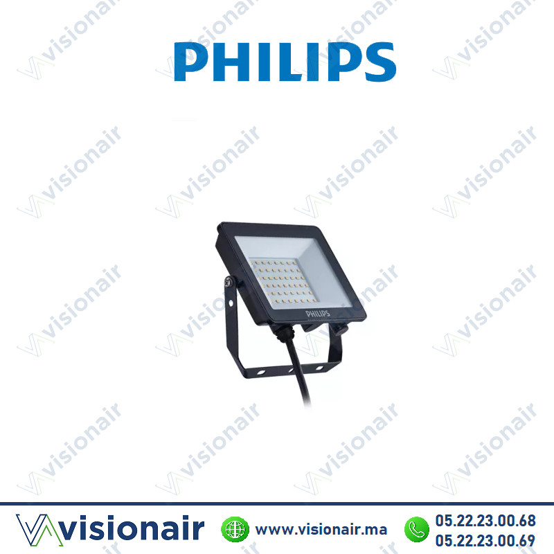 Projecteur LED PHILIPS 30W BVP150 LED30/WW 911401813286 | Visionair Maroc