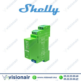 Relais domotique SHELLY Wi-Fi dimmable 2 canaux avec mesure de consommation SHELLY-DIMMER2PM Casablanca Maroc