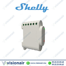 Compteur d'énergie SHELLY triphasé connecté Wi-Fi SHELLY-3EM Casablanca Maroc