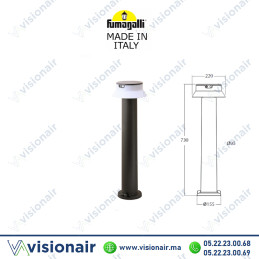 Borne de jardin Fumagalli Felice 800 Noir FE1.575 Casablanca Maroc