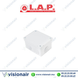 Boîte étanche LAP carrée 130x100x75 7414 | VISIONAIR Maroc