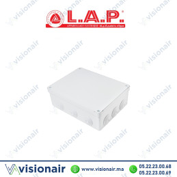 Boîte étanche LAP carrée 240x180x85 7424 Casablanca Maroc