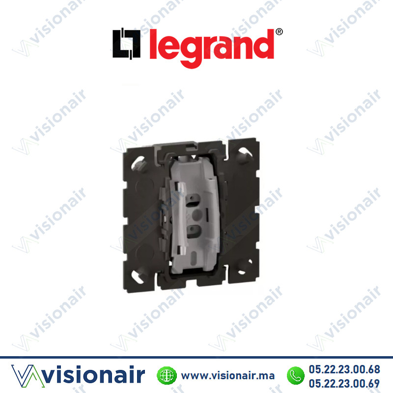 Poussoir inverseur NO+NF Legrand Céliane CM0031 Casablanca Maroc