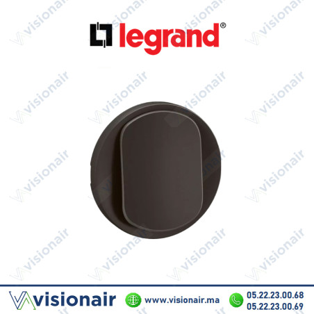 Enjoliveur simple Legrand Céliane Noir CN0001 Casablanca Maroc