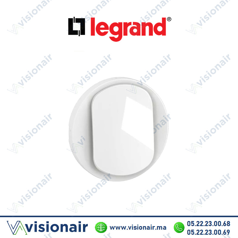 Enjoliveur simple Legrand Céliane Blanc CB0001 Casablanca Maroc