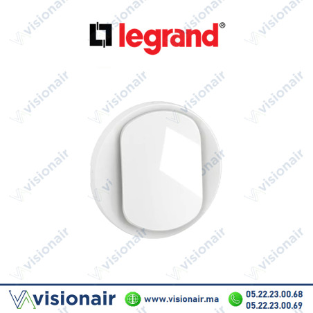 Enjoliveur simple Legrand Céliane Blanc CB0001 Casablanca Maroc