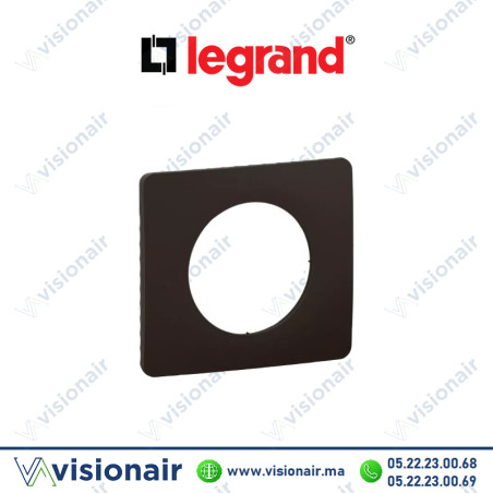 Plaque Legrand Céliane Noir mat 1 poste CP0101 Casablanca Maroc