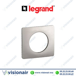 Plaque Legrand Céliane Alu Satiné 1 poste CP1701 Casablanca Maroc