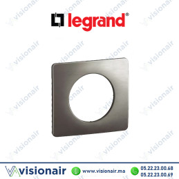 Plaque Legrand Céliane Alu Satiné 1 poste CP1801 Casablanca Maroc