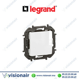 Obturateur Legrand Niloe Blanc Casablanca Maroc