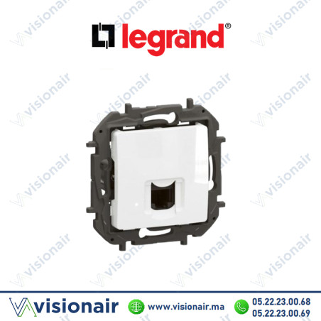 Prise RJ45 Legrand Niloe Cat6 UTP Blanc Casablanca Maroc