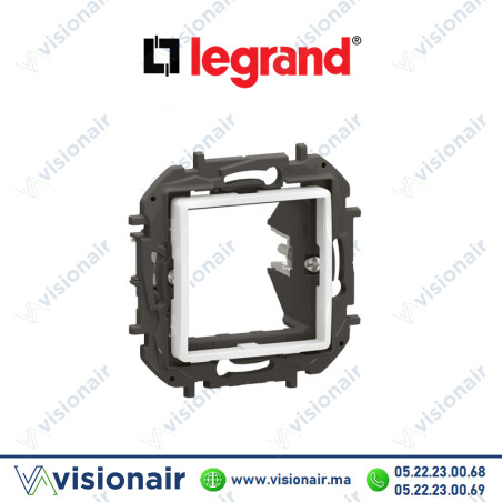 Adaptateur Mosaic Legrand Niloe Blanc Casablanca Maroc