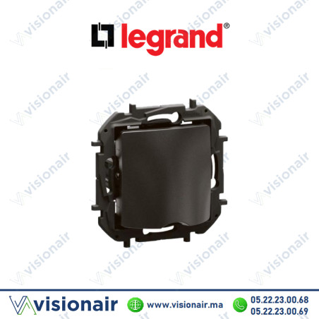 Sortie de câble Legrand Niloe Noir Casablanca Maroc