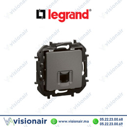 Prise RJ45 Legrand Niloe Cat6 UTP Gris Casablanca Maroc
