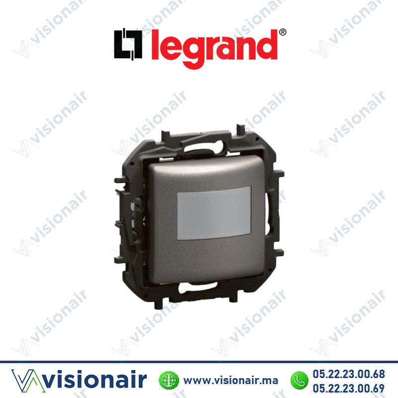 Détecteur de mouvement Legrand Niloe Gris| VISIONAIR Maroc