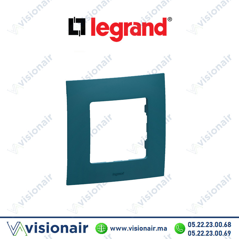 Plaque 1 poste Legrand Niloe Mastic Casablanca Maroc