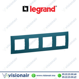 Plaque 4 postes Legrand Niloe Mastic Casablanca Maroc