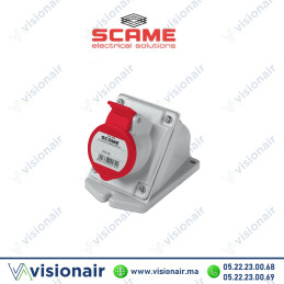 Prise surface SCAME 3P+T 16A 32A 346-415V IP44/IP54 Casablanca Maroc