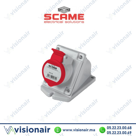 Prise surface SCAME 3P+N+T 16A 346-415V IP44/IP54 Casablanca Maroc