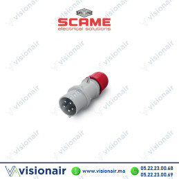 Fiche mobile SCAME 3P+N+T 16A 380-415V IP44/IP54 Casablanca Maroc