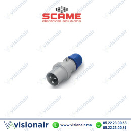 Fiche mobile SCAME 3P+T 16A 380-415V IP44/IP54 Casablanca Maroc