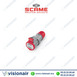 Prise mobile SCAME 3P+N+T 32A 380-415V IP44/IP54 Casablanca Maroc