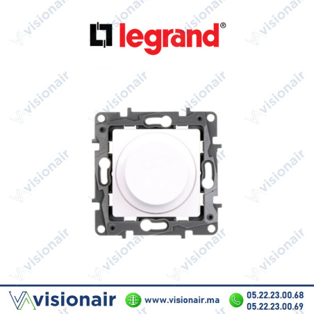 Variateur rotatif LEGRAND NILOE blanc 764588 Casablanca Maroc