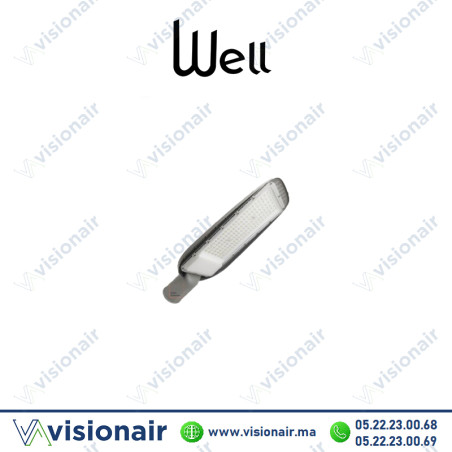 Luminaire LED WELL 150W 6500°K éclairage publique Casablanca Maroc