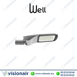 Luminaire LED WELL LUGANO 150W 4000°K éclairage publique Casablanca Maroc