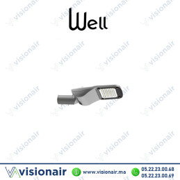 Luminaire LED WELL LUGANO 50W 4000°K éclairage publique Casablanca Maroc