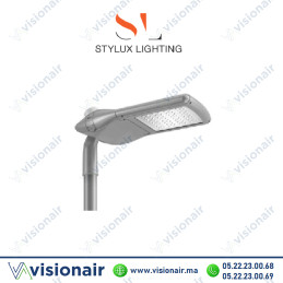 Luminaire LED STYLUX STAR 100W 5000°K éclairage publique Casablanca Maroc