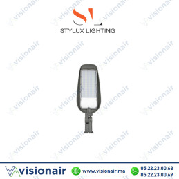 Luminaire LED STYLUX 100W 6000°K éclairage publique Casablanca Maroc