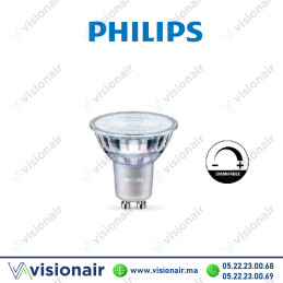 Ampoule LED dimmable GU10 PHILIPS Master 4.9W 2700°K Casablanca Maroc