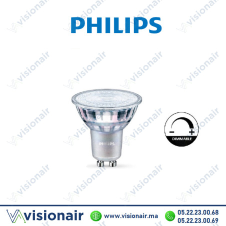 Ampoule LED dimmable GU10 PHILIPS Master 4.9W 3000°K Casablanca Maroc